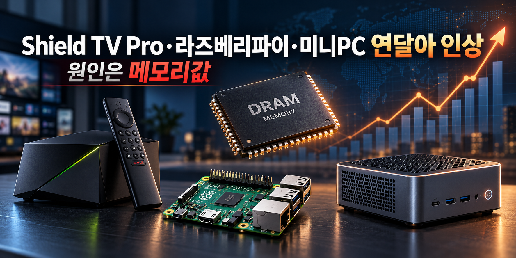 메모리 가격 인상과 주요 기기들.png